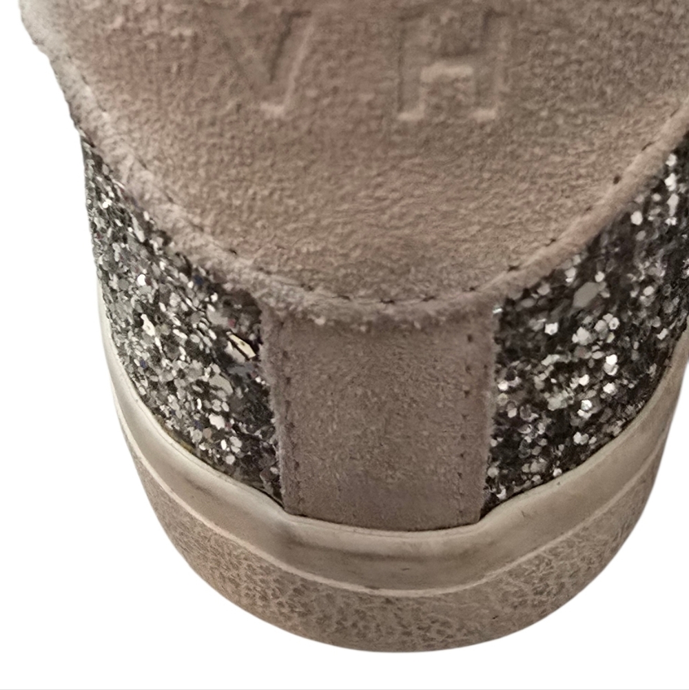 Vintage Havana Regiba Star Women's Glitter Sneakers Size 10. - Picture 4 of 10